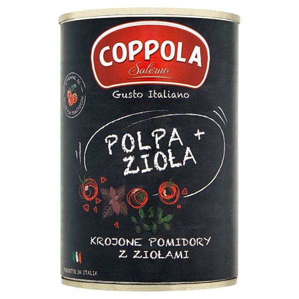 Coppola Krojone pomidory z ziołami 400 g