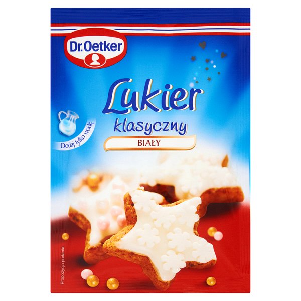 Dr. Oetker Lukier klasyczny biały 70 g