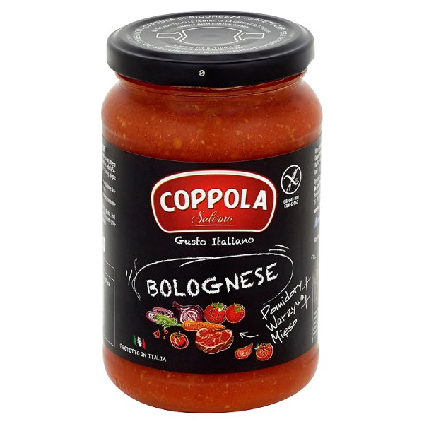 Coppola Bolognese Sos pomidorowy z warzywami i mięsem 350 g