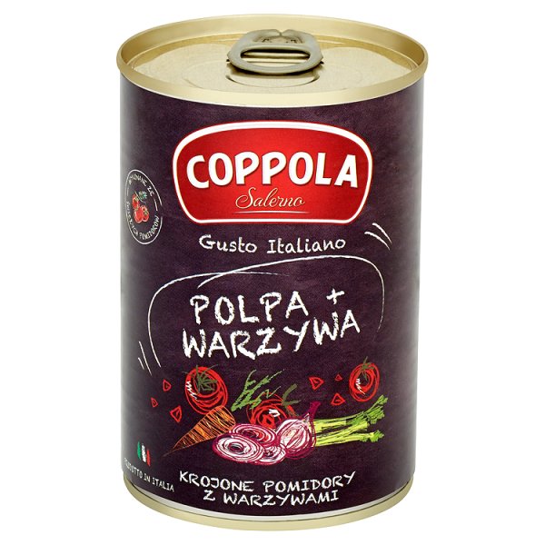 Coppola Krojone pomidory z warzywami 400 g