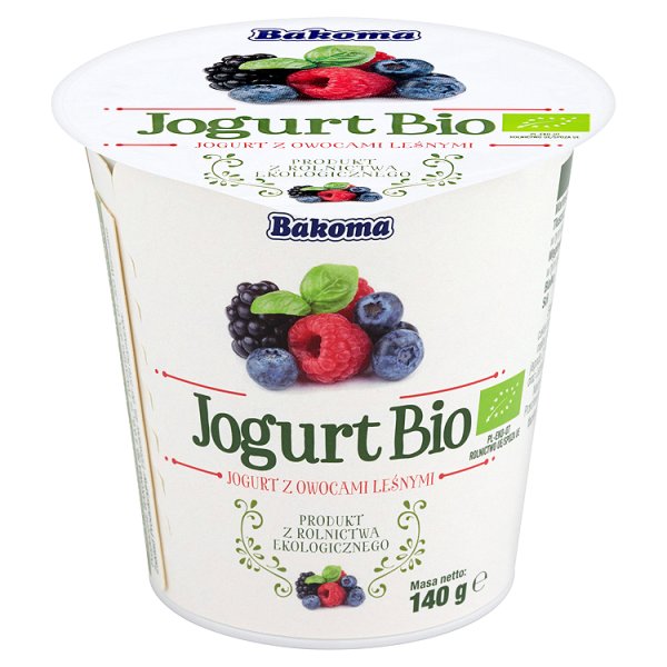 Bakoma Jogurt Bio z owocami leśnymi 140 g