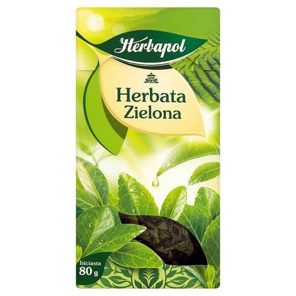 Herbapol Herbata zielona liściasta 80 g