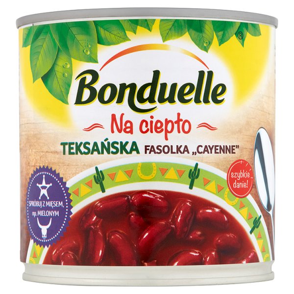 Bonduelle Na ciepło Teksańska fasolka cayenne 430 g