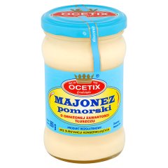 Ocetix Majonez pomorski o obniżonej zawartości tłuszczu 260 g