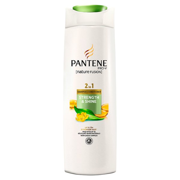 Pantene Pro-V Nature Fusion Mocne i Lśniące Szampon i odżywka do włosów 400 ml