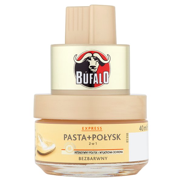 Búfalo Express Pasta + połysk 2w1 bezbarwna 40 ml