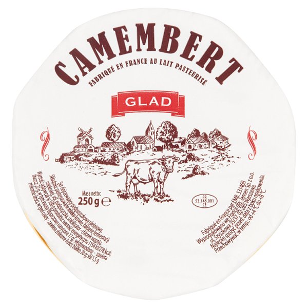 Glad Ser Camembert 250 g