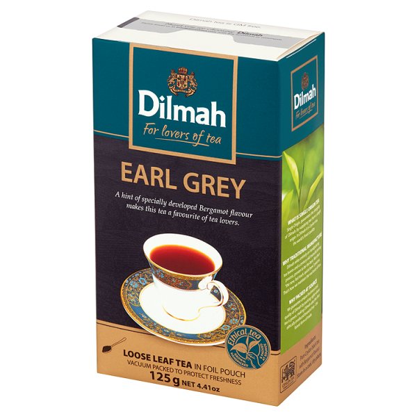Dilmah Earl Grey Cejlońska czarna herbata z aromatem bergamoty 125 g