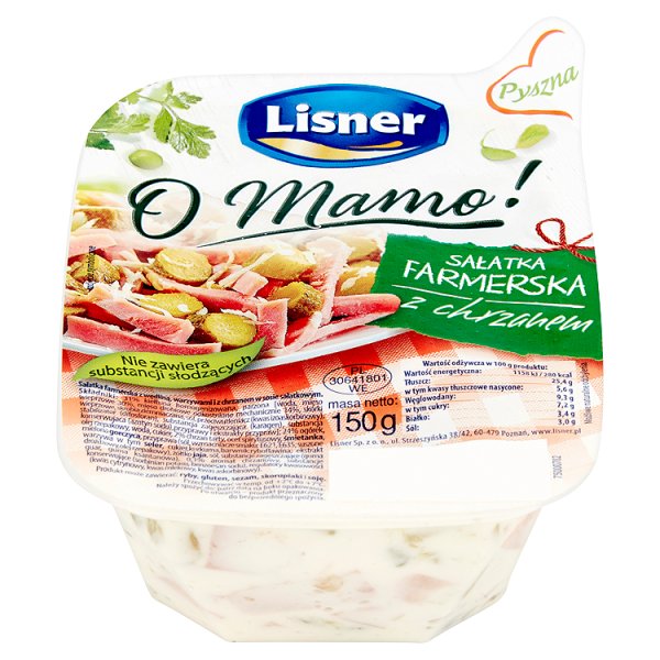 Lisner O Mamo! Sałatka farmerska z chrzanem 150 g