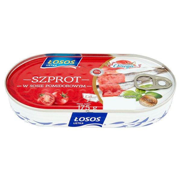 Łosoś Ustka Szprot w sosie pomidorowym 175 g