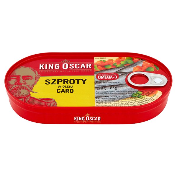 King Oscar Szproty w oleju Caro 170 g
