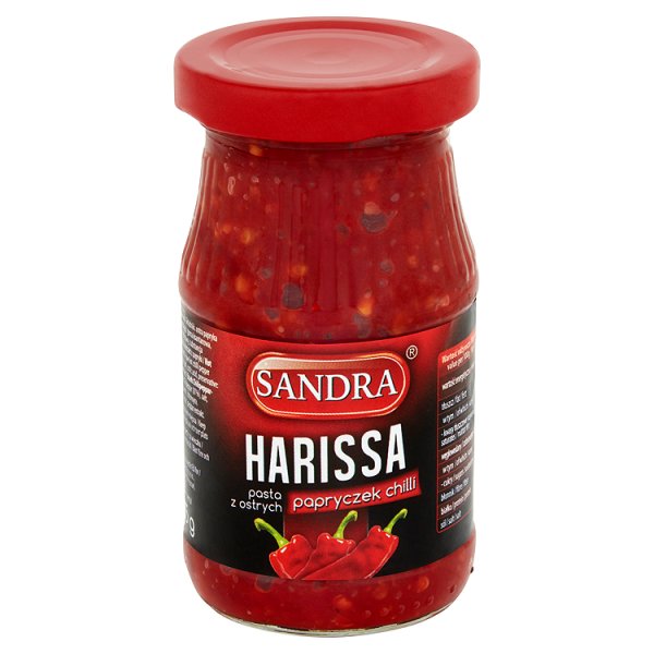Sandra Harissa Pasta z ostrych papryczek chilli 185 g