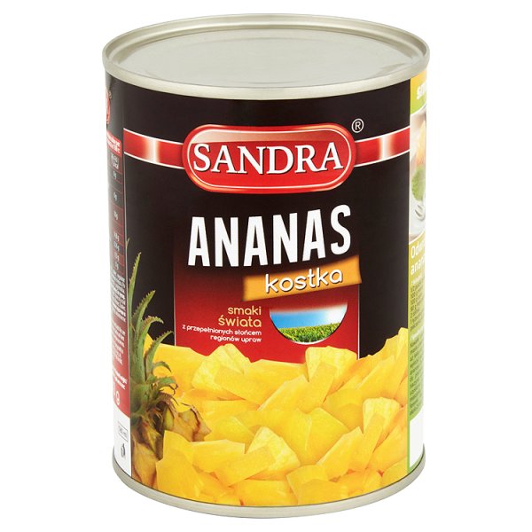 Sandra Ananas kostka 565 g