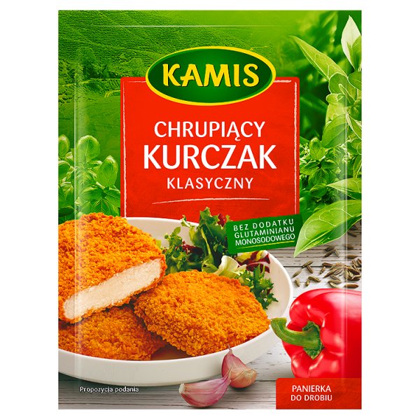 Kamis Chrupiący kurczak klasyczny Panierka do drobiu 90 g