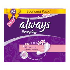 Always Everyday Normal Fresh Wkładki higieniczne, 54 sztuki