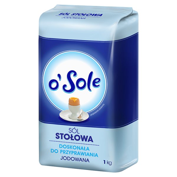 o&#039;Sole Sól stołowa jodowana 1 kg