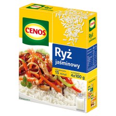 Cenos Ryż jaśminowy 400 g (4 torebki)