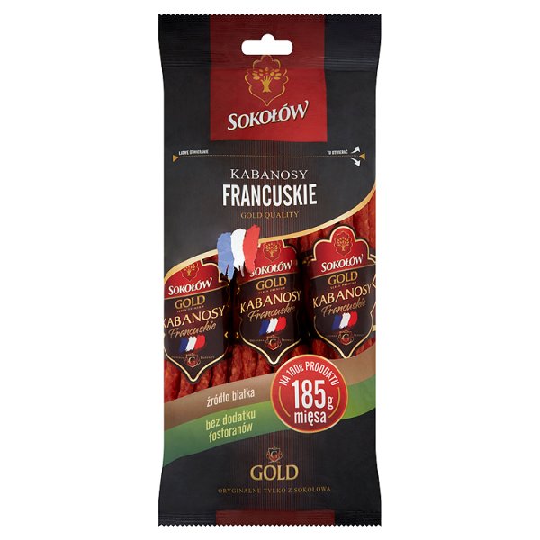 Sokołów Gold Kabanosy francuskie 360 g
