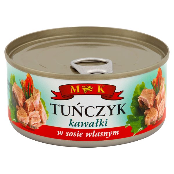 MK Tuńczyk kawałki w sosie własnym 170 g