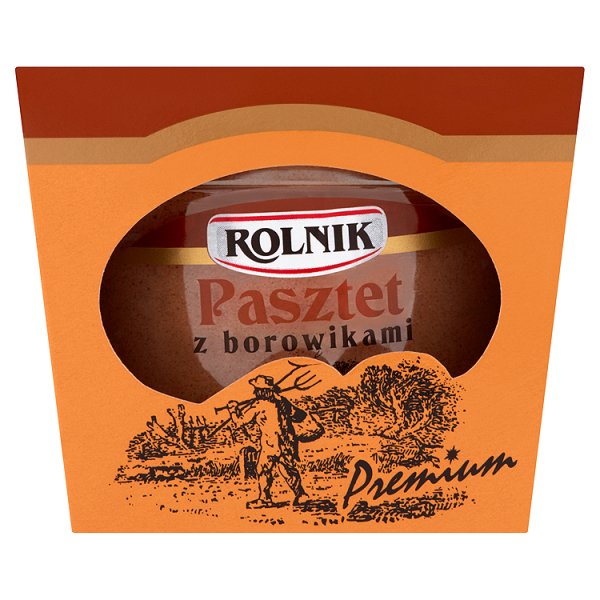 Rolnik Premium Pasztet z borowikami 190 g