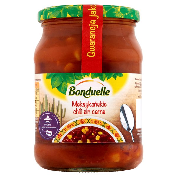 Bonduelle Meksykańskie chili sin carne 530 g