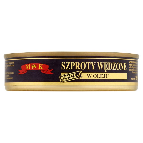 MK Szproty wędzone w oleju 160 g