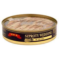 MK Szproty wędzone w oleju 160 g