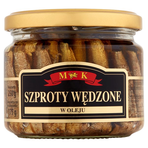 MK Szproty wędzone w oleju 250 g