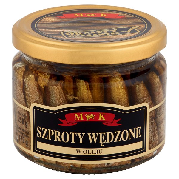 MK Szproty wędzone w oleju 250 g