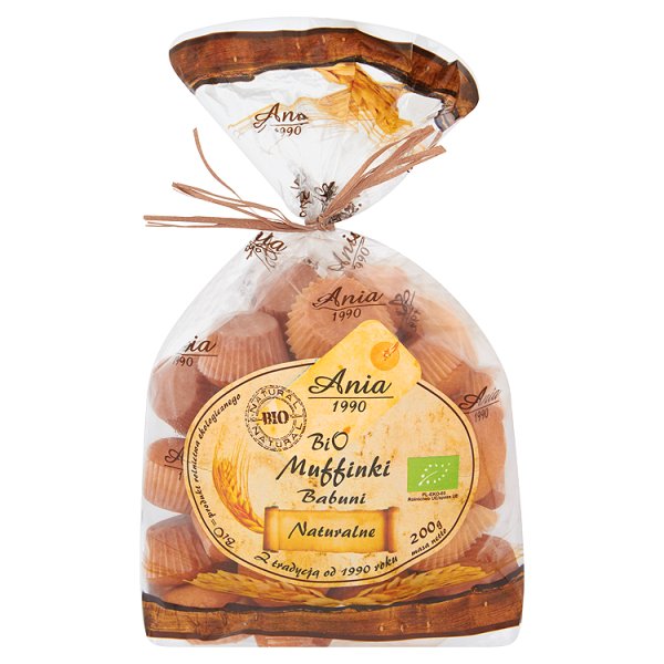 Ania Bio Muffinki Babuni naturalne 200 g