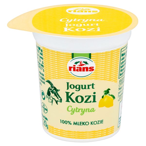 Rians Jogurt kozi cytryna 120 g