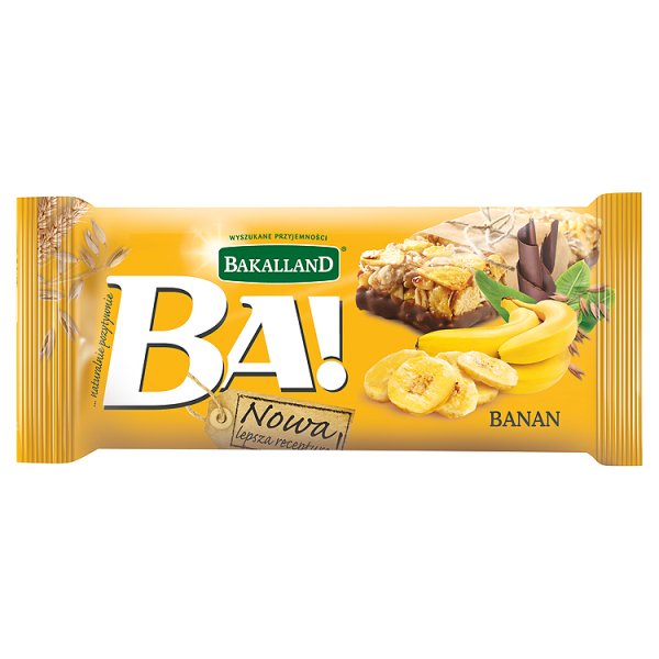 Bakalland Ba! banan Baton zbożowy 40 g