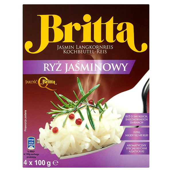 Britta Ryż jaśminowy 400 g (4 sztuki)