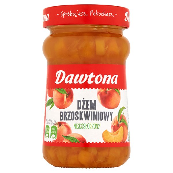 Dawtona Dżem brzoskwiniowy niskosłodzony 280 g