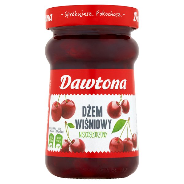 Dawtona Dżem wiśniowy niskosłodzony 280 g