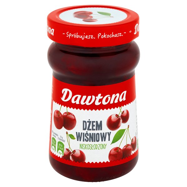 Dawtona Dżem wiśniowy niskosłodzony 280 g