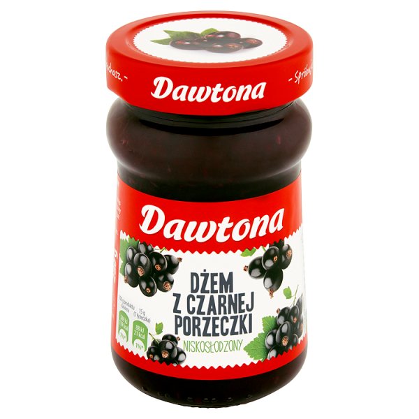 Dawtona Dżem z czarnej porzeczki niskosłodzony 280 g