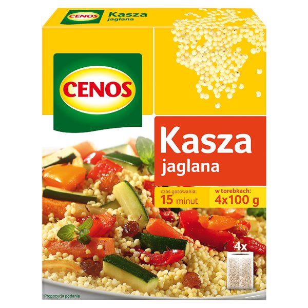 Cenos Kasza jaglana 400 g (4 torebki)