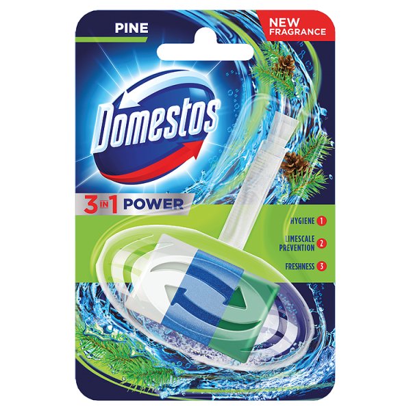 Domestos 3w1 Pine Kostka toaletowa 40 g