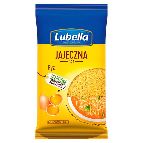 Lubella Jajeczna Makaron ryż 250 g