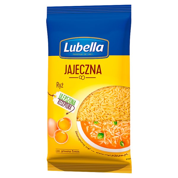 Lubella Jajeczna Makaron ryż 250 g