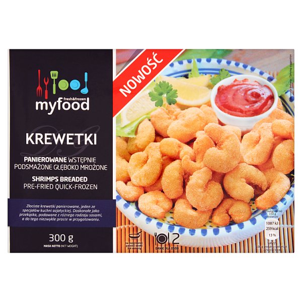 MyFood Krewetki panierowane 300 g