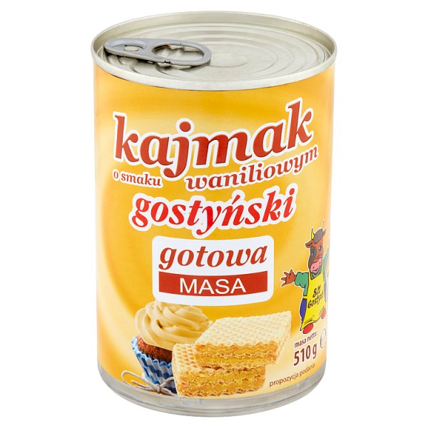SM Gostyń Kajmak o smaku waniliowym gostyński 510 g