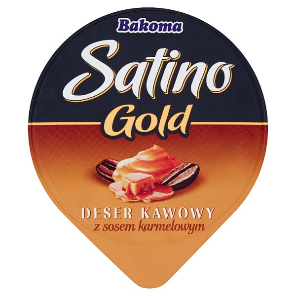 Bakoma Satino Gold Deser kawowy z sosem karmelowym 135 g