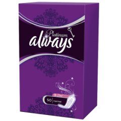 Always Platinum Deo Normal Wkładki higieniczne, 50 sztuk