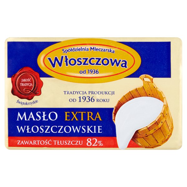 Włoszczowa Masło extra włoszczowskie 200 g