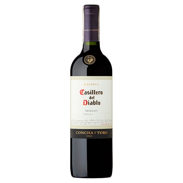 Casillero del Diablo Merlot Wino czerwone wytrawne chilijskie 75 cl