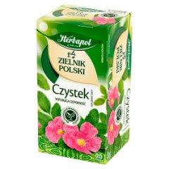 Herbapol Zielnik Polski Suplement diety herbatka ziołowa czystek 40 g (20 x 2 g)