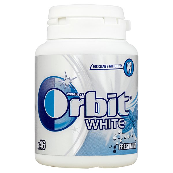 Orbit White Freshmint Guma do żucia bez cukru 64 g (46 drażetek)