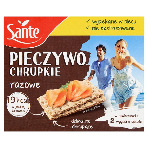 Sante Pieczywo chrupkie razowe 150 g